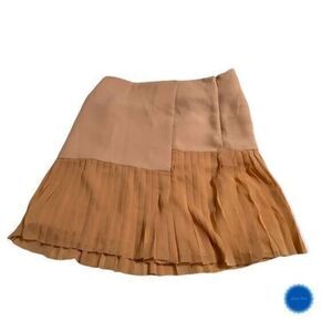 Light Blush Pink Pleated Skirt